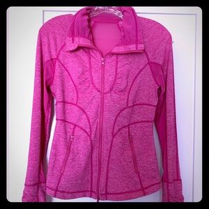 Zella workout jacket hot pink